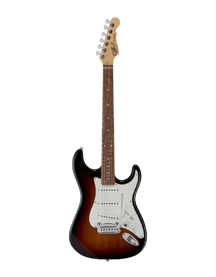G&L FDS500-3TS-CR Fullerton Deluxe S500 Rosewood Fretboard Electric Guitar (3-Tone Sunburst)