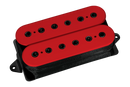DiMarzio DP159F Evolution F-Spaced Bridge Pickup (Red With Black Poles)