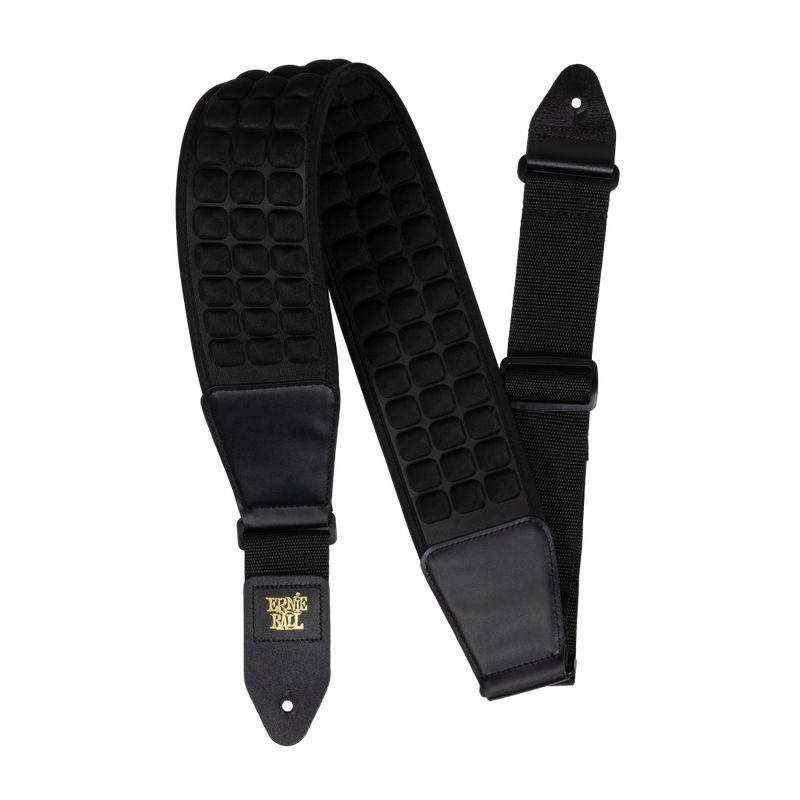 Ernie Ball 5374EB Cloud Comfort Guitar Straps (Black) - 3"