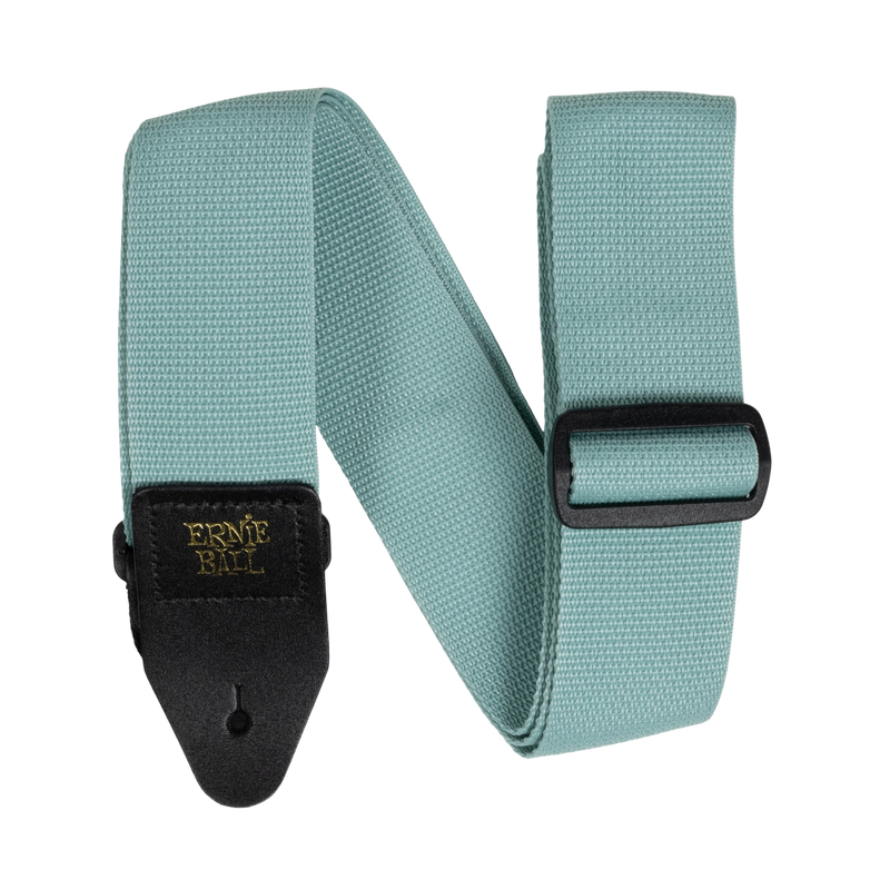 Ernie Ball 5375EB Polypro Guitar Strap (Tidal Green) - 2"