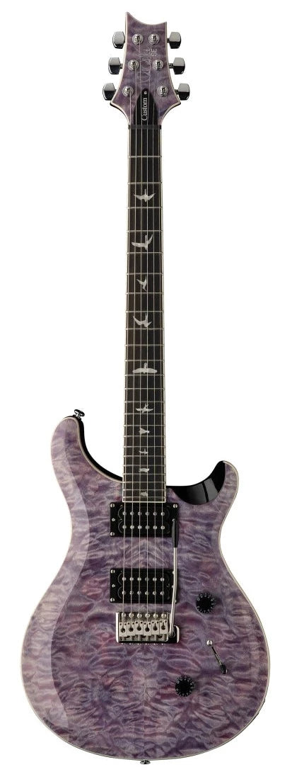 PRS SE CUSTOM 24 QUILT Guitare électrique 6 cordes (Violet)