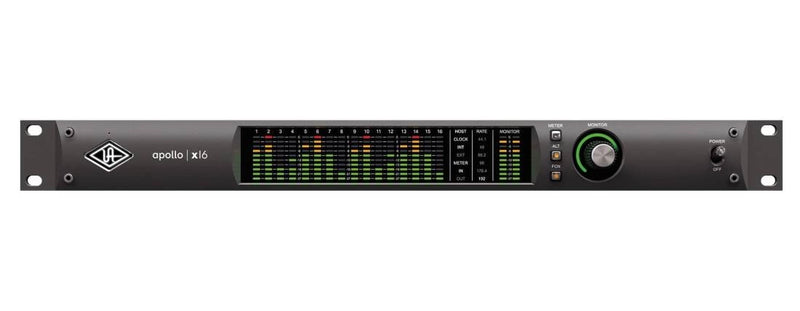Universal Audio UA-APX16/HE Apollo x16 Heritage Edition - Rackmount 18 x 20 Thunderbolt 3 Audio Interface w/Realtime UAD Processing