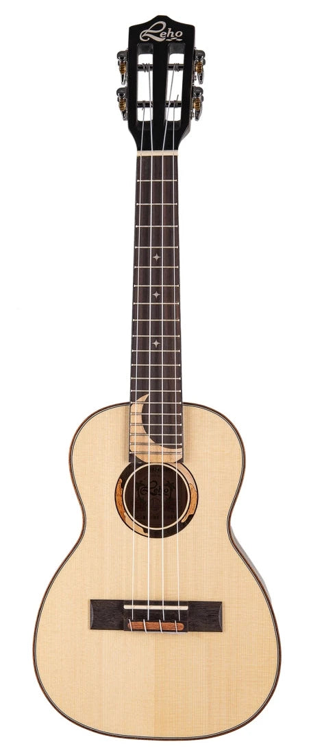 Leho LHUC-MOON Moon Solid Mahogany Concert Ukulele