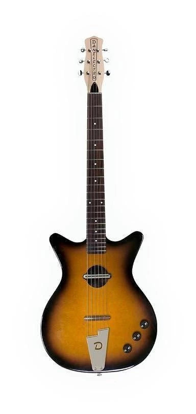 Danelectro CONVERTIBLE Acoustic Electric Guitar (Tobacco Sunburst)
