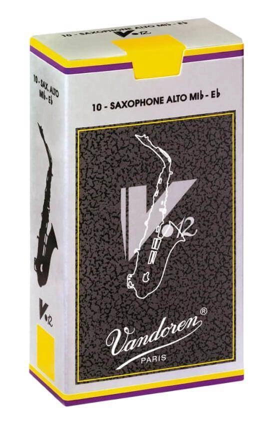 Vandoren SR6135 V12 Alto Saxophone Reeds - Box of 10