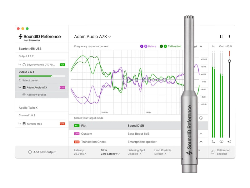 Sonarworks SoundID Reference for Speakers & Headphones with Measurement Microphone (Box)