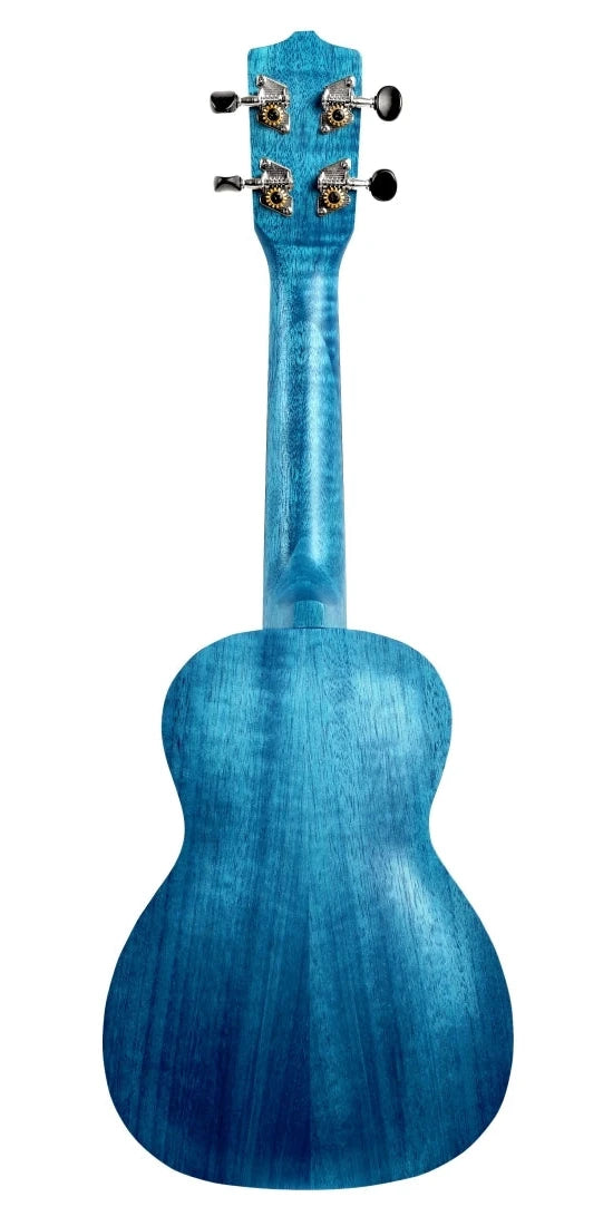 Leho MLUC-XM-BS Xtreme Mahogany Concert Ukulele (Blue Sea)