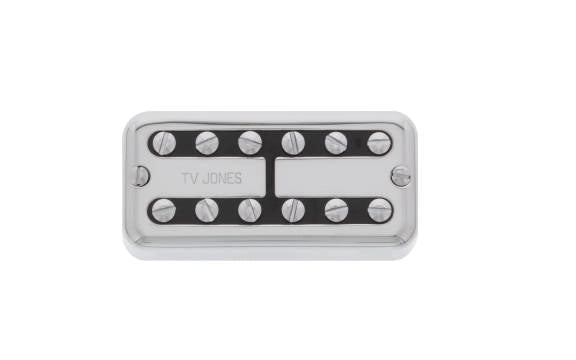 TV Jones POWER'TRON Bridge Pickup Universal Mount with Clip (Chrome)