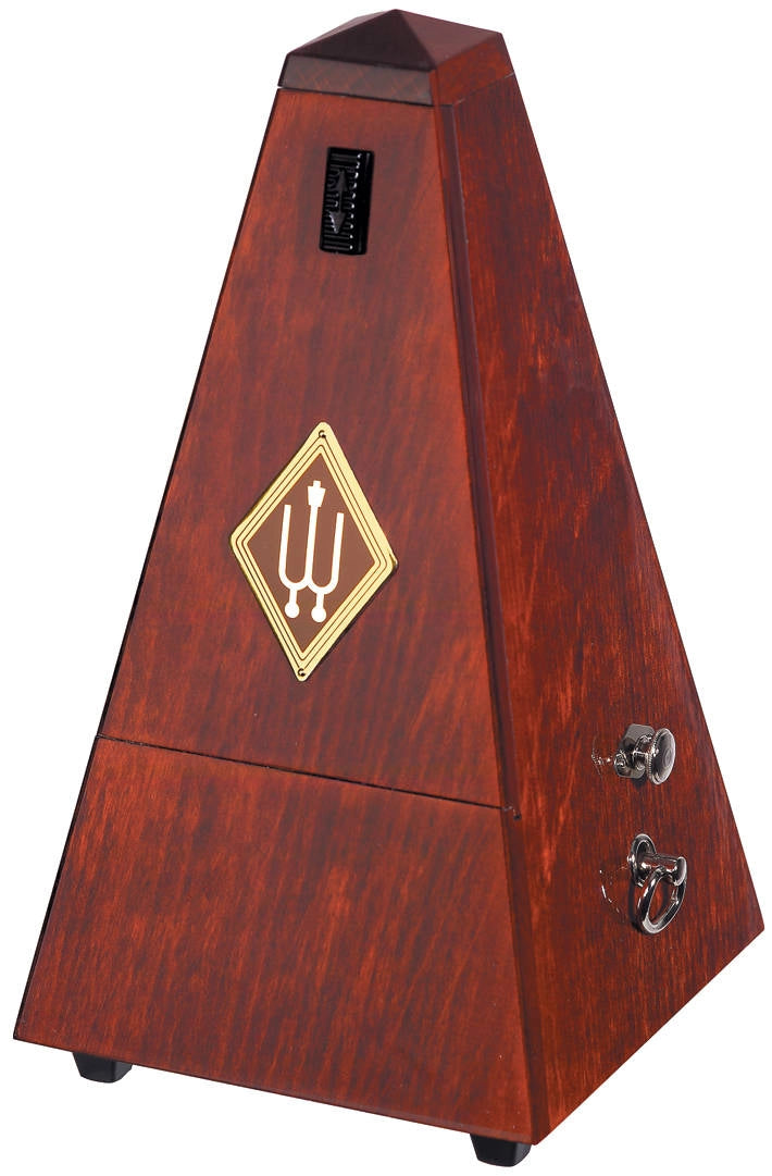 Wittner 811M Métronome en bois avec cloche (acajou mat)