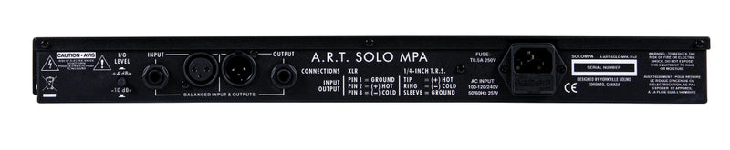 Préampli micro monocanal ART SOLOMPA