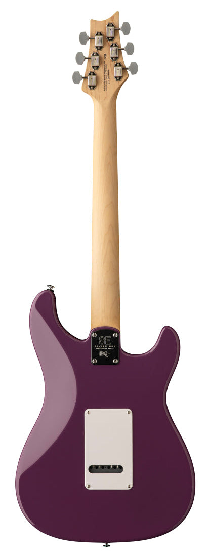 PRS SE SILVER SKY Left Handed Electric Guitar With Maple Fretboard (Summit Purple)