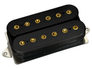 DiMarzio DP285F IGNO Bridge Humbucker F Spaced (Black With Gold Poles)