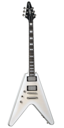 Epiphone EIFVYAWTBNLH Flying V Prophecy Left Handed Electric Guitar (Aged White Tiger Burst)
