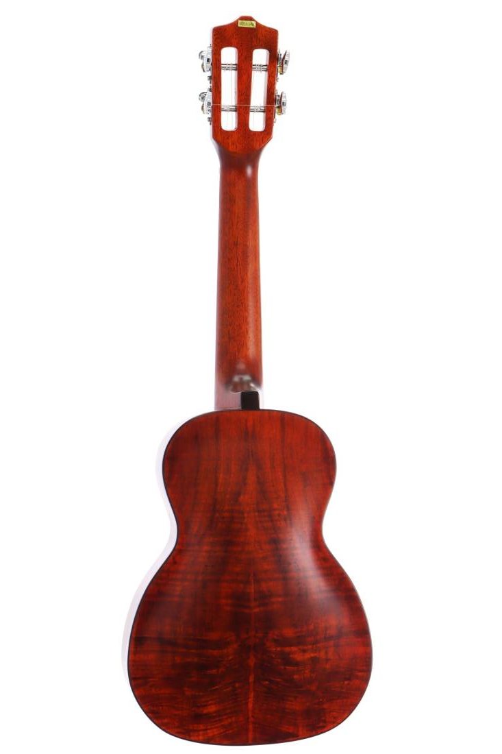 Leho LHUC-CF Flame Maple Concert Ukulele with Solid Cedar Top