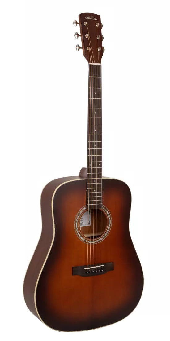 Gold Tone GT-DREAD-BR Acoustic Electric Guitar (Burst)