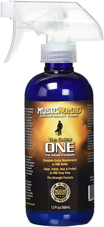 MusicNomad GUITAR-ONE-TECH All-in-One Cleaner/Polish/Wax Tech Size