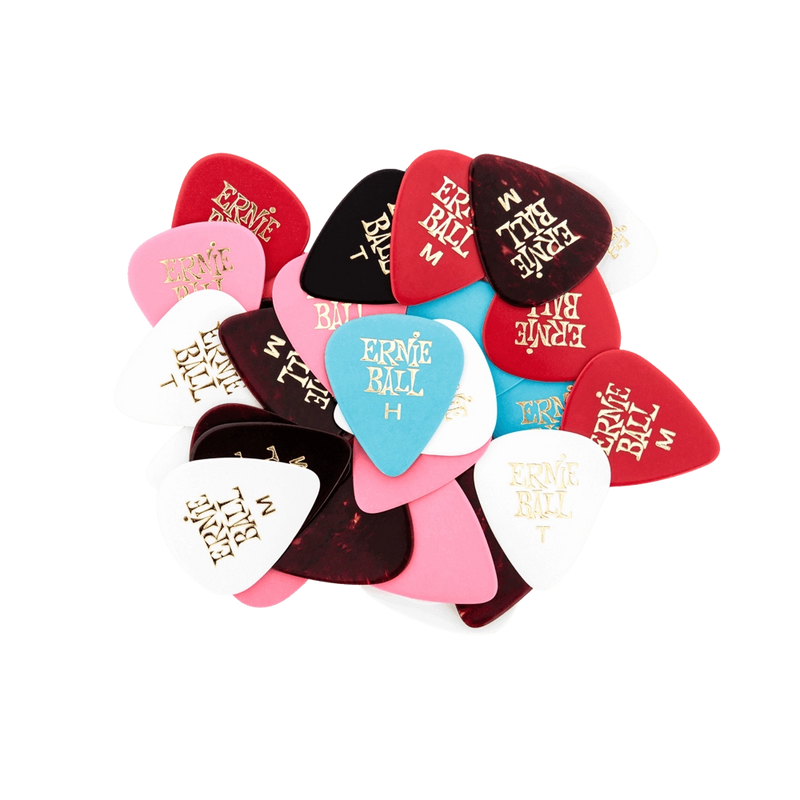 Ernie Ball 9201EB Guitar Picks (Assorted, Pack of 144) - Medium