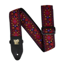 Ernie Ball 5369EB Jacquard Guitar Strap (Crimson Royal Bloom)