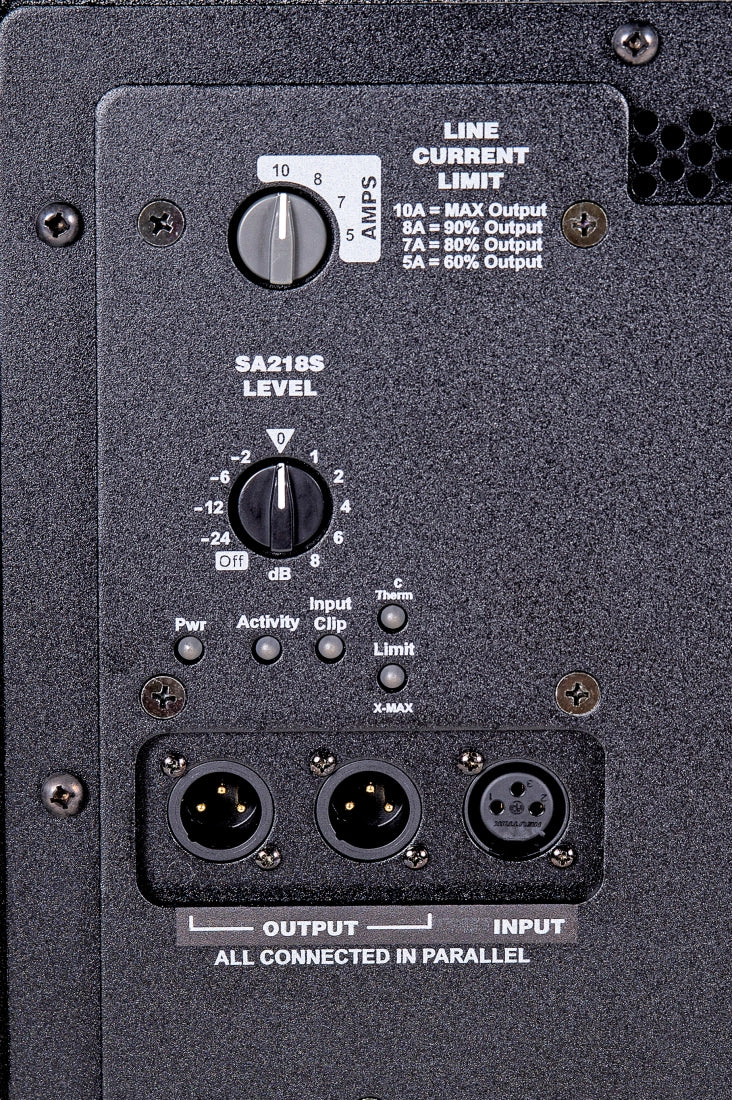 Yorkville SA218S Synergy Array Series 6kW Powered Sub - Dual 18"