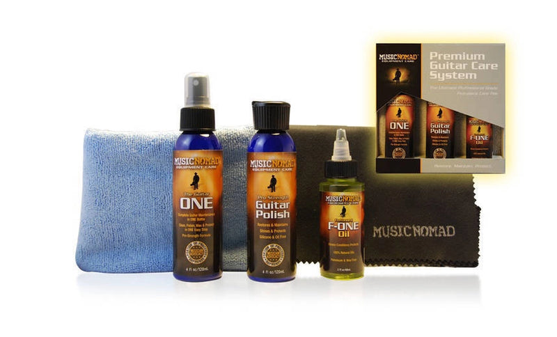 MusicNomad GUITAR-CARE-KIT Premium Guitar Care Kit - 5 Pieces
