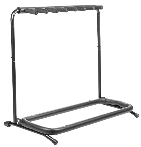 Yorkville GS-307B Deluxe 7-Guitar Folding Guitar Stand