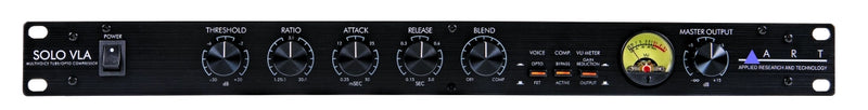 ART SOLOVLA Single Channel Rackmount Multi-Voice Tube Opto Compressor