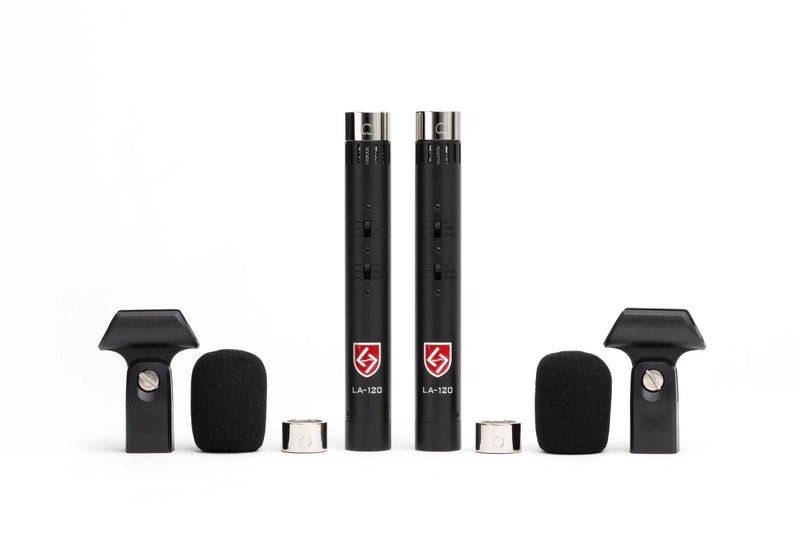 Lauten Audio LA-120 V2 Small-Diaphragm FET Condenser Microphone - Pair