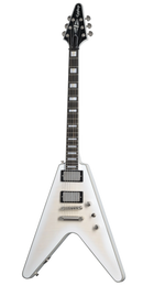 Epiphone EIFVYAWTBN Flying V Prophecy Electric Guitar (Aged White Tiger Burst)