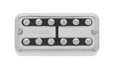 TV Jones TV CLASSIC Plus Bridge Pickup with Clip System (Chrome)