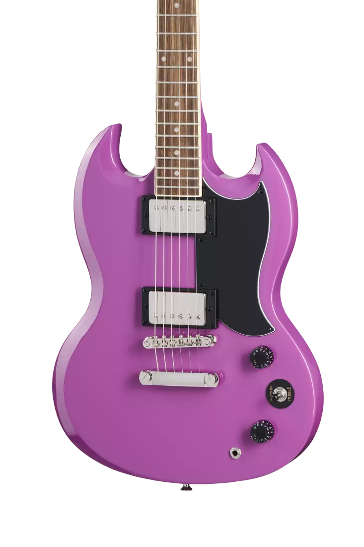 Epiphone E1SGTMPNH SG Tribute E1 Electric Guitar (Majestic Purple)