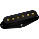DiMarzio DP111 SDS-1 Bridge Pickup (Black With Gold Poles)