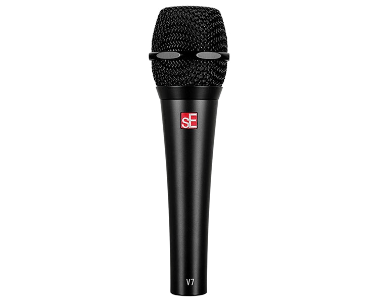 SE Electronics SE-V7BLACK Handheld Dynamic Vocal Microphone (Black)