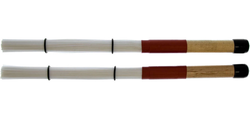 Granite Percussion GP-CB18WH Cajon Brushes (Straight Nylon Bristle)