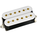 DiMarzio DP285F IGNO Bridge Humbucker F Spaced (White With Gold Poles)