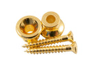 Boutons de sangle Gibson de remplacement KGSBG KGSBG (GOLD) - Ensemble de 2