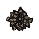 Ernie Ball 9124EB Heavy Picks (Black, Pack of 144)