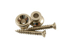 Kluson KGSBN Remplacement des boutons de sangle Gibson (nickel) - Ensemble de 2