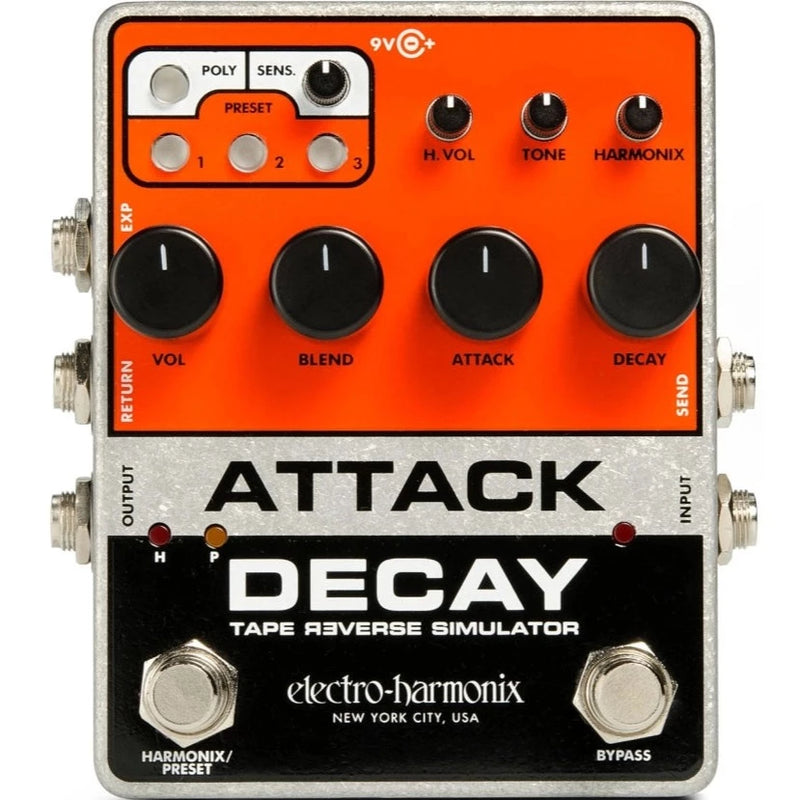 Electro-Harmonix ATTACK DECAY Simulateur inversé de bande