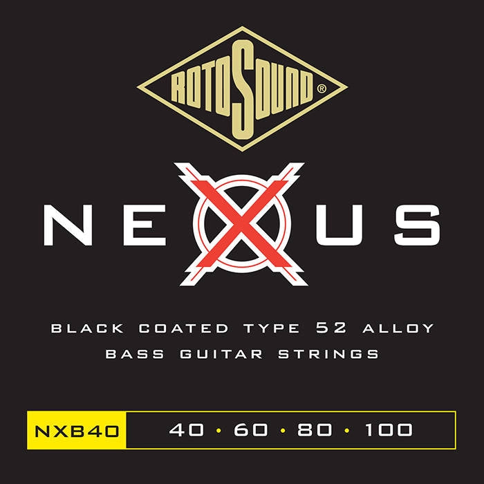 Rotosound NXB40 Nexus Coated Bass Strings - 40-100