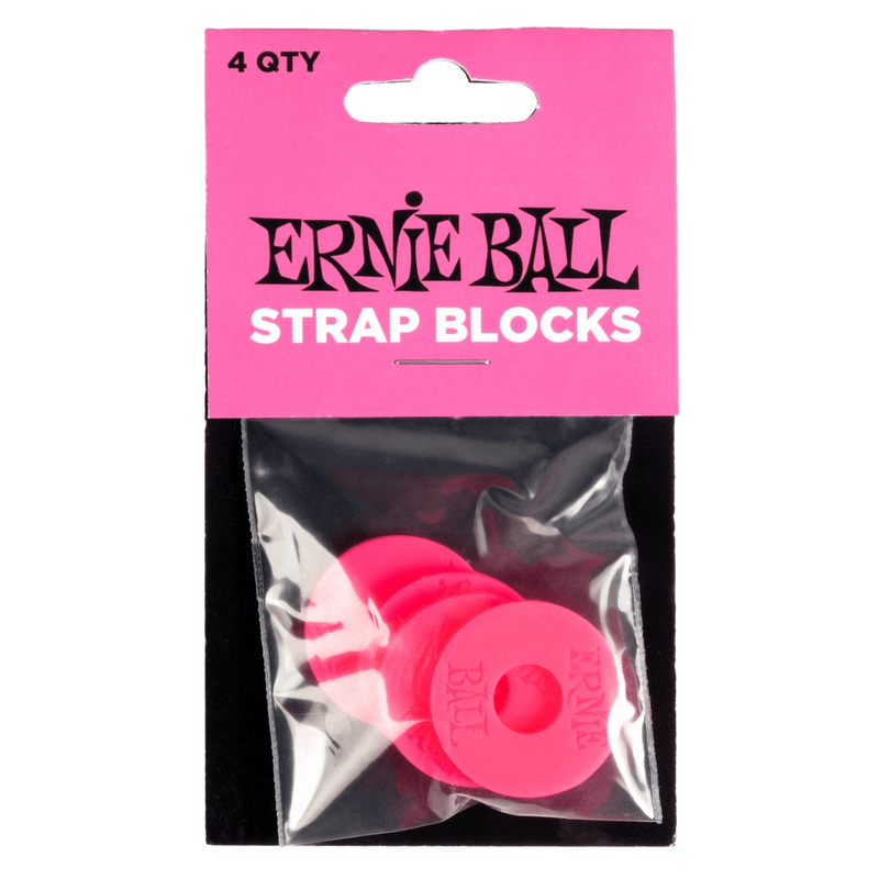 Ernie Ball 5623EB Strap Blocks (Pink)