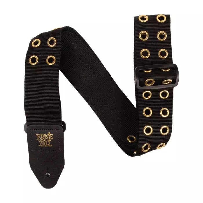 Ernie Ball 5398EB Premium Guitar Strap (Whole Lotta Metal Gold)