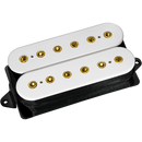 DiMarzio DP215 Steve Vai Signature Evo 2 Bridge Pickup (White With Gold Poles)