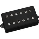 DiMarzio DP213 PAF Joe Satriani Signature Neck Pickup (Black Metal Cover With Nickel Poles)
