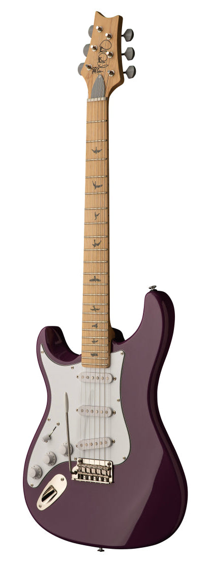PRS SE SILVER SKY Left Handed Electric Guitar With Maple Fretboard (Summit Purple)