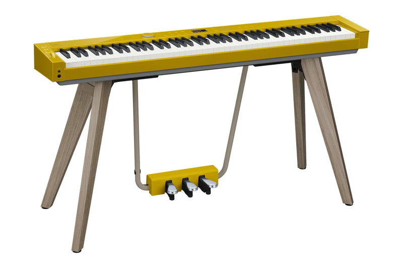 Casio Privia PX-S7000 Piano numérique 88 touches avec support et pédales (moutarde harmonieuse)