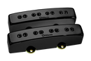 DiMarzio DP302 Relentless J Bass Pickup Set (Gloss Black Metal)