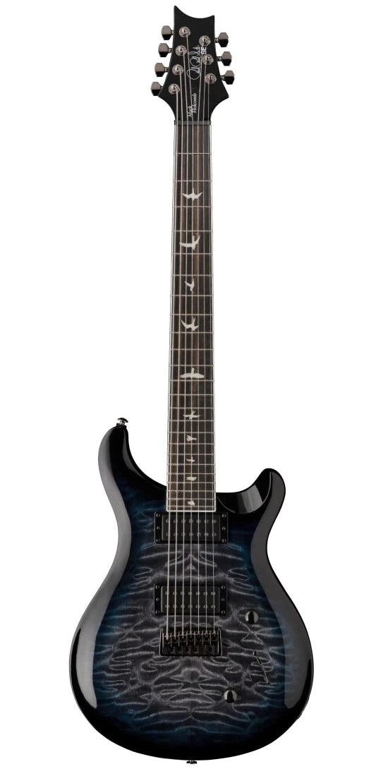 PRS MH77QHL Guitare électrique 7 cordes (Holcomb Blue Burst)