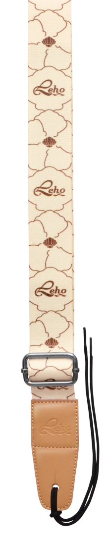 Leho LH-STR-ABLB Colourful Ukulele Strap (Artist Blossoms Beige)