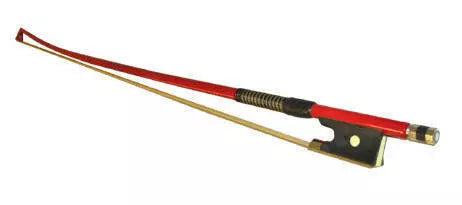 P&H Bows PH1526R Fiberglass Violin Bow 4/4 (Red)