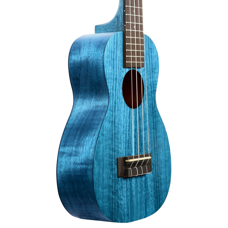 Leho MLUC-XM-BS Xtreme Mahogany Concert Ukulele (Blue Sea)